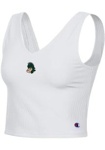 Champion Michigan State Spartans Womens White Ottoman Tank Top