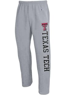 Champion Texas Tech Red Raiders Mens Grey Down Sweatpants
