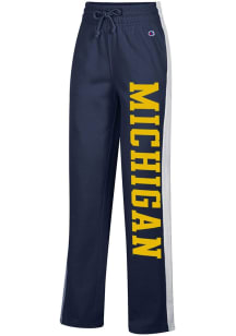 Champion Michigan Wolverines Womens Track Blue Sweatpants