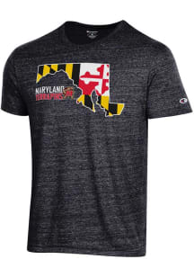 Champion Maryland Terrapins Black State Pride Short Sleeve Fashion T Shirt