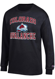Champion Colorado Avalanche Black Heart and Soul Long Sleeve T Shirt