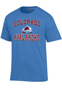 Champion Colorado Avalanche Blue Heart and Soul Short Sleeve T Shirt