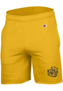 Champion Michigan Wolverines Mens Yellow Vault Powerblend Shorts