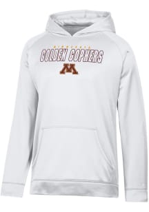 Champion Minnesota Golden Gophers Mens White Stadium Raglan Hood
