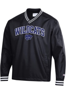 Champion K-State Wildcats Mens Black Superfan Scout Pullover Jackets