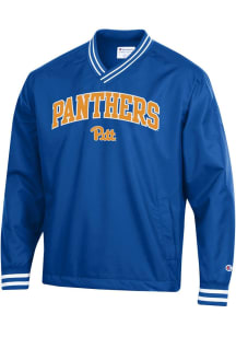 Champion Pitt Panthers Mens Blue Superfan Scout Pullover Jackets