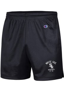 Champion Chicago White Sox Mens Black Logo Shorts