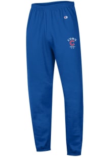 Champion Chicago Cubs Mens Blue Powerblend Sweatpants