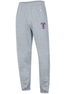 Champion Minnesota Twins Mens Grey Powerblend Sweatpants