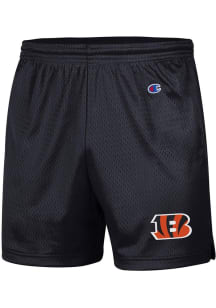 Champion Cincinnati Bengals Mens Black Logo Shorts
