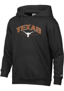 Champion Texas Longhorns Youth Burnt Orange Stadium Long Sleeve Hoodie
