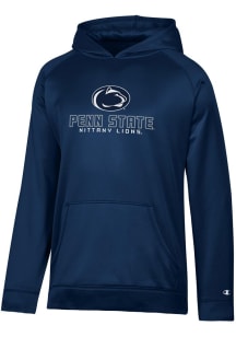 Champion Penn State Nittany Lions Youth Navy Blue Raglan Long Sleeve Hoodie