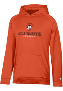 Champion Oklahoma State Cowboys Youth Orange Raglan Long Sleeve Hoodie