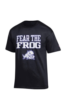 Champion TCU Horned Frogs PURPLE Fear the Frog Short Sleeve T