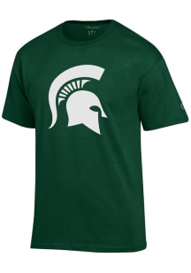 Champion Michigan State Spartans Green Spartan Helmet Short Sleeve T Shirt