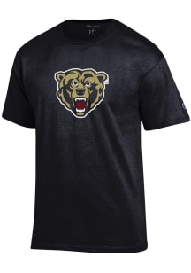 Champion Kutztown University Black Primary Logo Short Sleeve T Shirt