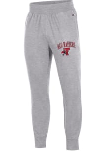 Champion Texas Tech Red Raiders Mens Grey Arch Mascot Fashion Sweatpants