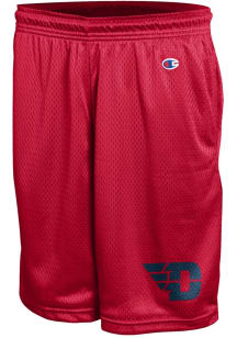 Champion Dayton Flyers Mens Red Mesh Shorts