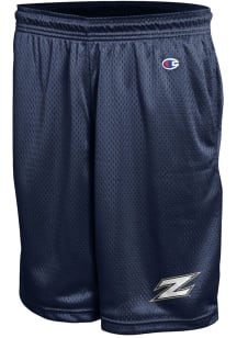 Champion Akron Zips Mens Navy Blue Mesh Shorts