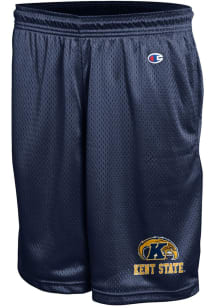 Champion Kent State Golden Flashes Mens Navy Blue Mesh Shorts