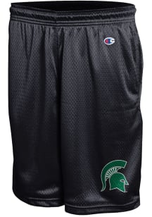 Champion Michigan State Spartans Mens Black Mesh Shorts