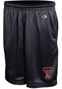 Champion Texas Tech Red Raiders Mens Black Mesh Shorts