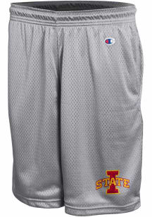 Champion Iowa State Cyclones Mens Grey Mesh Shorts