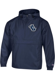 Champion John Carroll Blue Streaks Mens Navy Blue Packable Light Weight Jacket