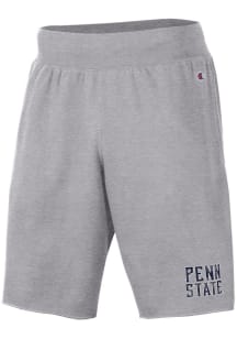 Champion Penn State Nittany Lions Mens Grey Rochester Fleece Shorts