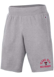 Champion Texas Tech Red Raiders Mens Grey Rochester Fleece Shorts