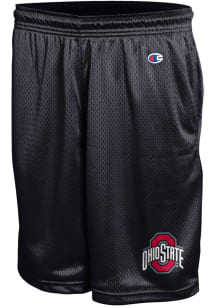Champion Ohio State Buckeyes Mens Black Primary Mesh Shorts