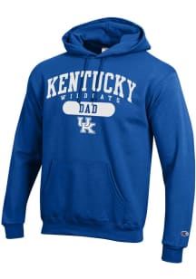 Champion Kentucky Wildcats Mens Royal Blue Dad Pill Long Sleeve Hoodie