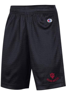 Champion Indiana Hoosiers Youth Black Primary Logo Shorts