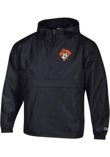 Champion Oklahoma State Cowboys Mens Black Packable Light Weight Jacket