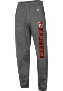 Champion Bowling Green Falcons Mens Charcoal Banded Bottom Sweatpants