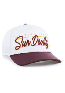 47 Arizona State Sun Devils Condor Hitch Adjustable Hat - White