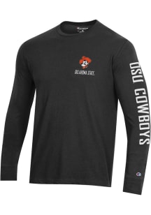 Champion Oklahoma State Cowboys Black Stadium Long Sleeve T Shirt