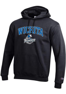 Champion Wichita Thunder Mens Black Arch Name Long Sleeve Hoodie
