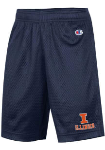 Champion Illinois Fighting Illini Youth Navy Blue Primary Logo Shorts