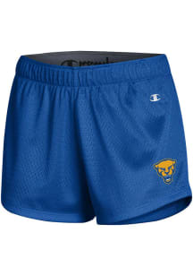 Champion Pitt Panthers Womens Blue Mesh Shorts