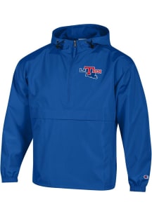 Champion Louisiana Tech Bulldogs Mens Blue Primary Logo Light Weight Jacket