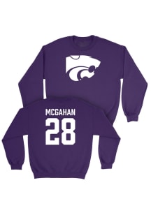 Shea McGahan K-State Wildcats Mens Purple NIL Legacy Player Crew