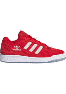 Adidas Nebraska Cornhuskers Red Forum 84 Low CL Mens Shoes