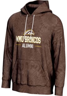 ProSphere Western Michigan Broncos Mens Brown ALUMNI Long Sleeve Hoodie