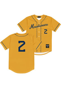 Gavin Kelly  West Virginia Mountaineers Mens Gold NIL Baseball Jersey