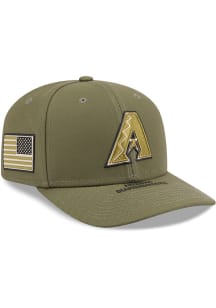 New Era Arizona Diamondbacks 2026 MLB Armed Forces Day 9SEVENTY Stretch Snap Split Adjustable Hat..