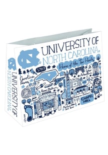 North Carolina Tar Heels 16x12 Large Light Blue Gift Bag