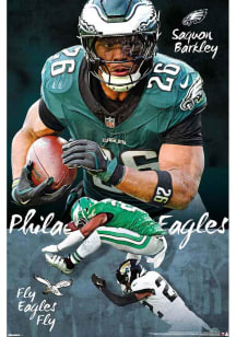 Saquon Barkley Philadelphia Eagles Saquon Barkley 25 Unframed Poster