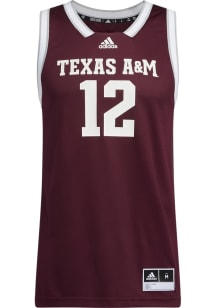 Adidas Texas A&M Aggies Maroon Swingman Design Jersey