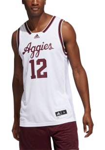 Adidas Texas A&M Aggies White Swingman Jersey